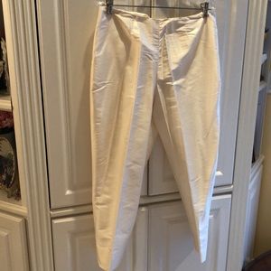 🕊️Real Clothes Saks Fifth Avenue 100% Silk cropped trousers
